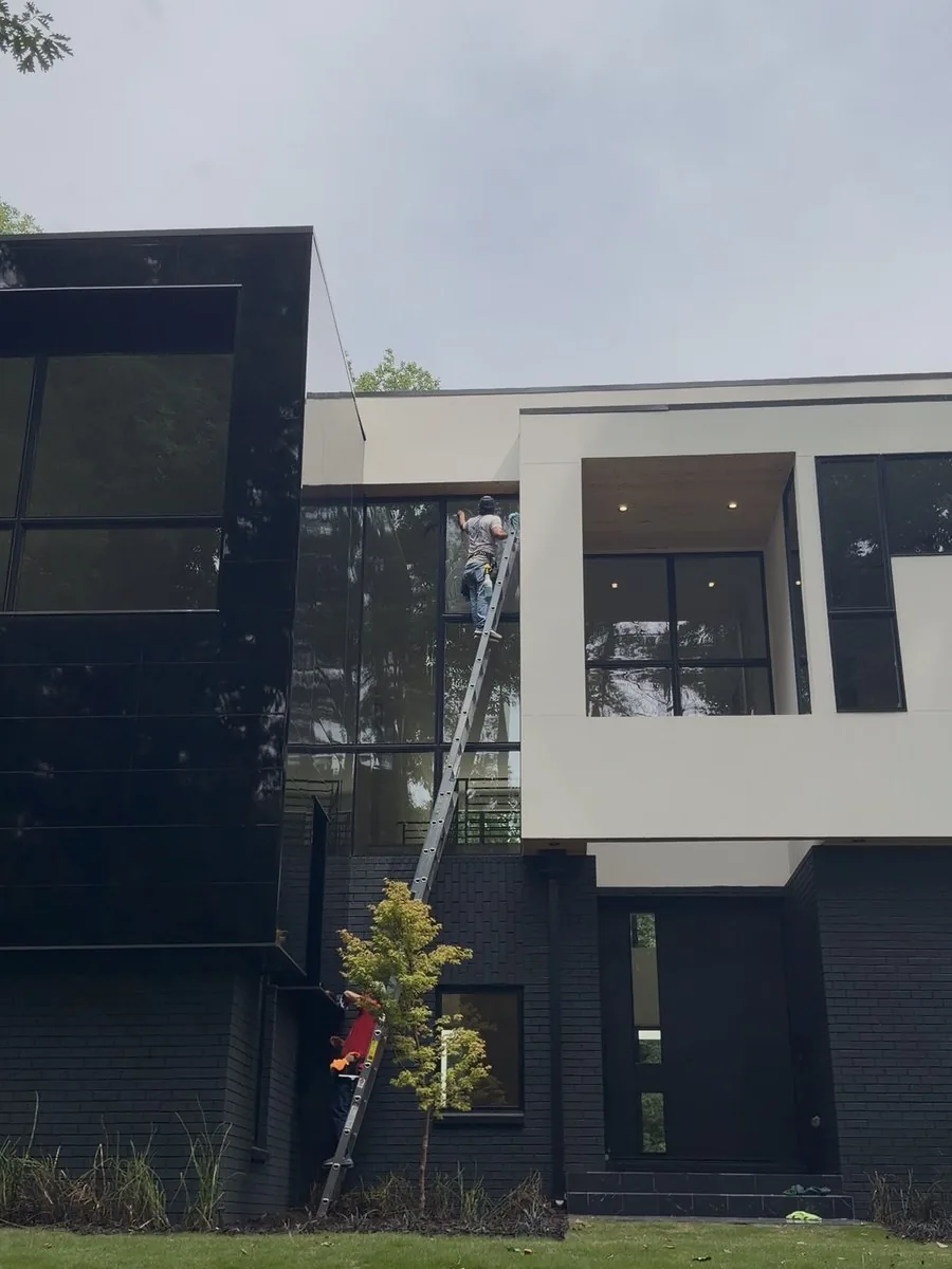 Exterior window cleaning by Altura Cleaning